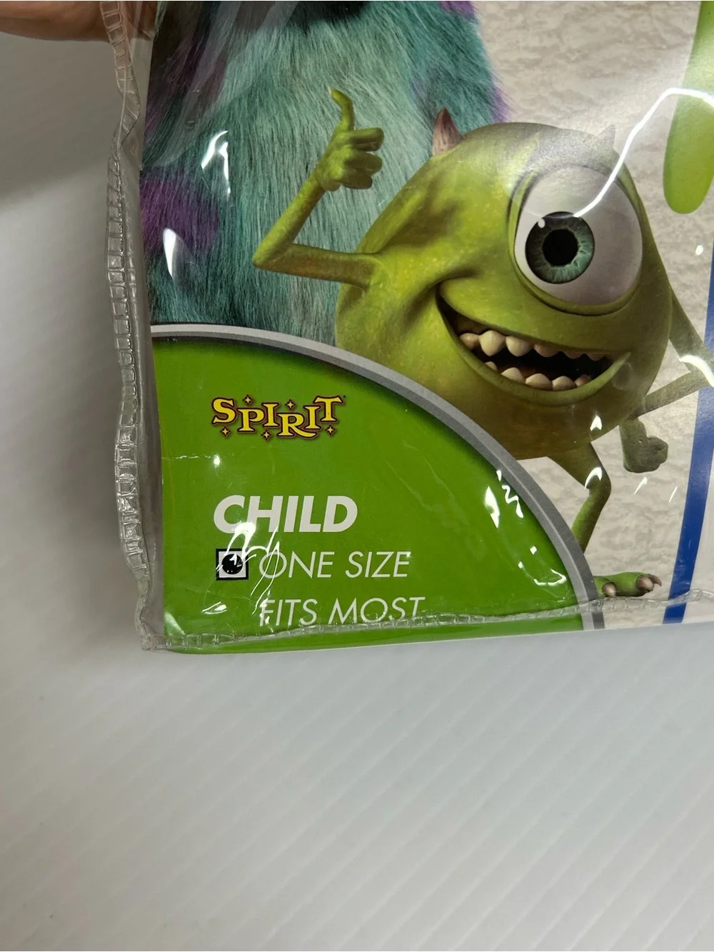 Monsters Inc MIKE WAZOWSKI Inflatable Costume  Child OS Spirit Halloween